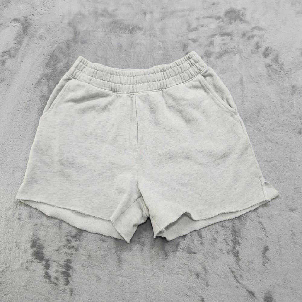 Vintage Y2K American Eagle Sweat Shorts Womens S Heathered Gray Pull On‎ Pockets